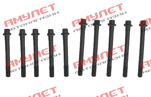 Болт ГБЦ (комплект) Geely MK E010500801-01